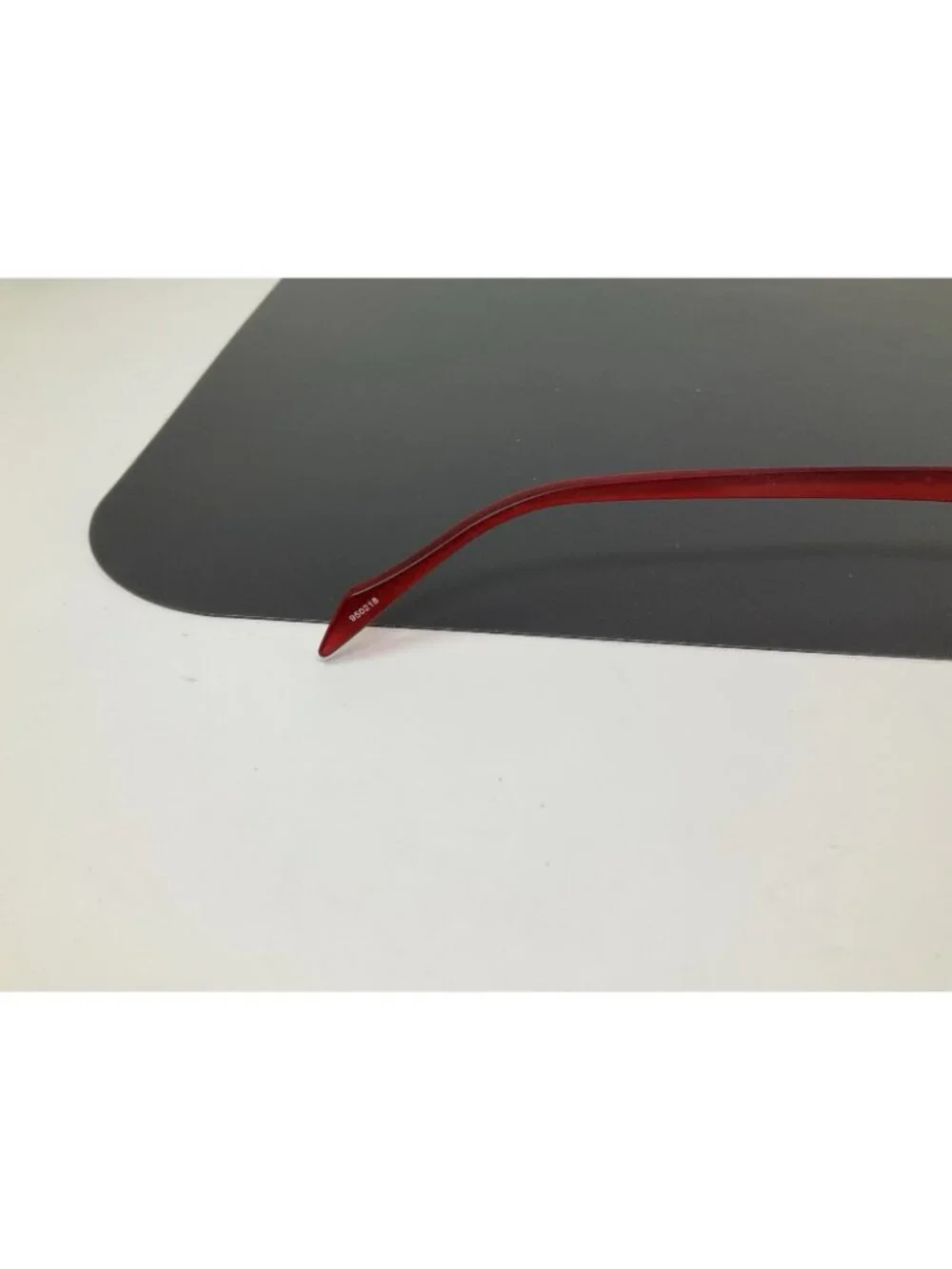Zenni Eyeglass Frames Women Red Cat Eye 950218 Half Rim 50 [] 17-142